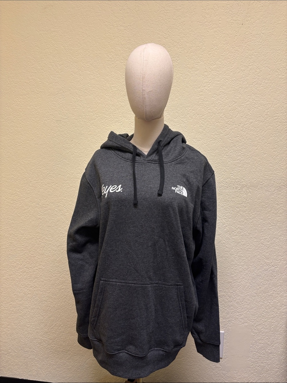 The North Face Men's Dark Charcoal Crewneck Hoodie